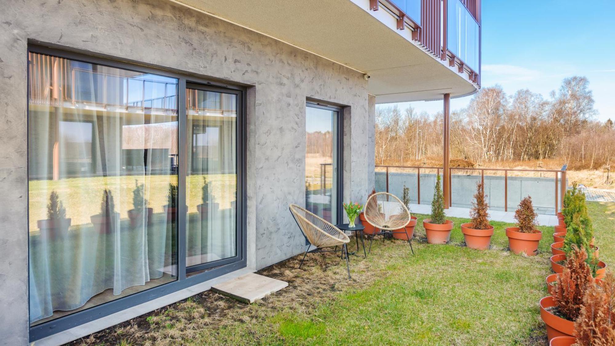 Apartamenty Sun & Snow Kolobrzeg Resorts Z Basenem Exteriör bild