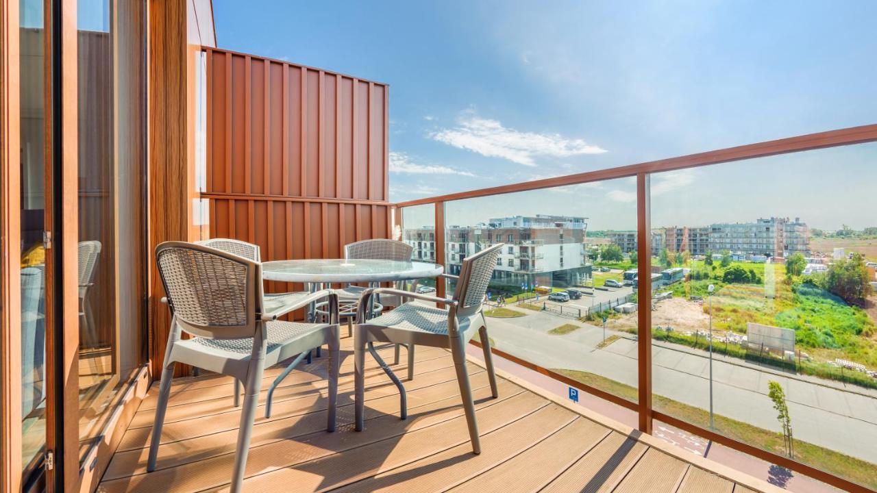 Apartamenty Sun & Snow Kolobrzeg Resorts Z Basenem Exteriör bild