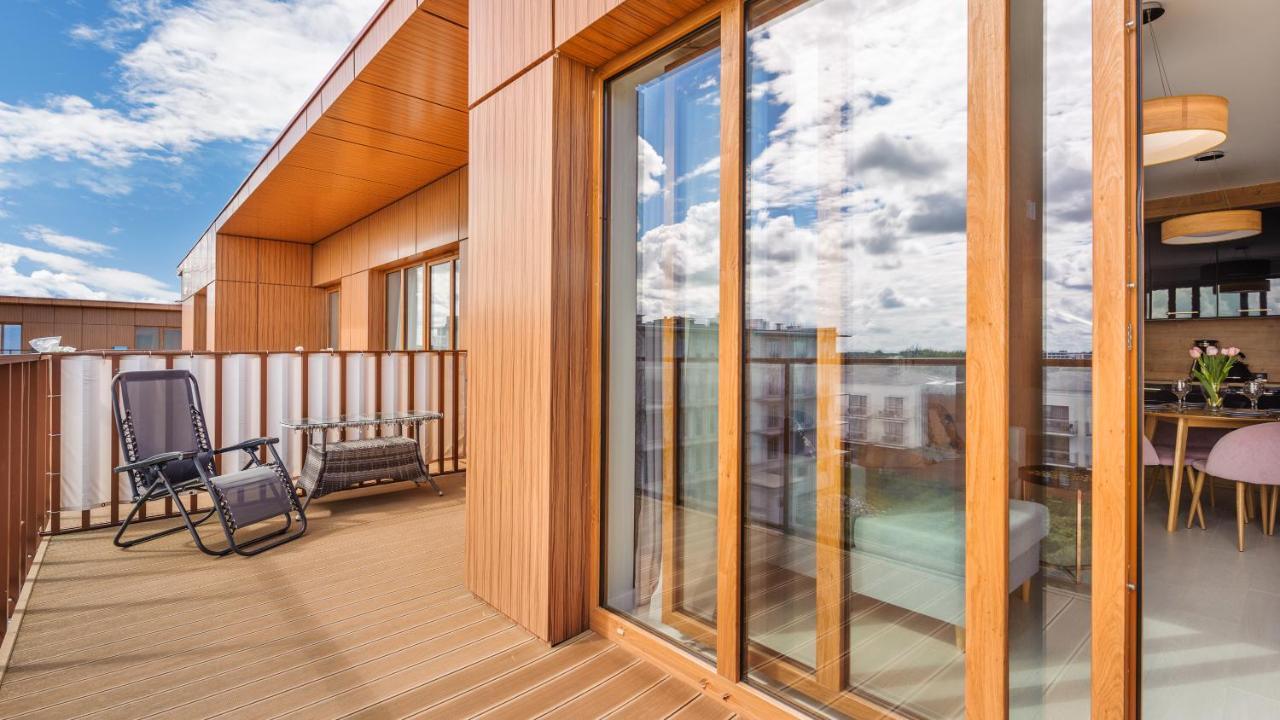 Apartamenty Sun & Snow Kolobrzeg Resorts Z Basenem Exteriör bild
