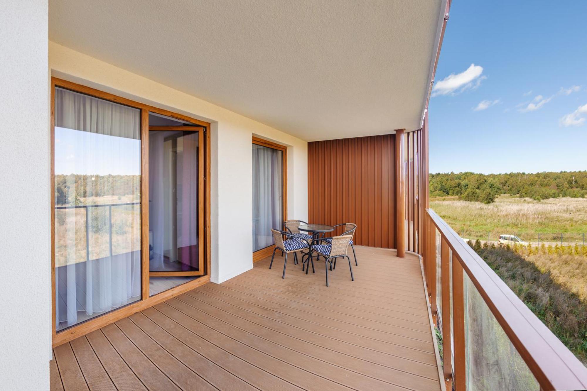 Apartamenty Sun & Snow Kolobrzeg Resorts Z Basenem Exteriör bild