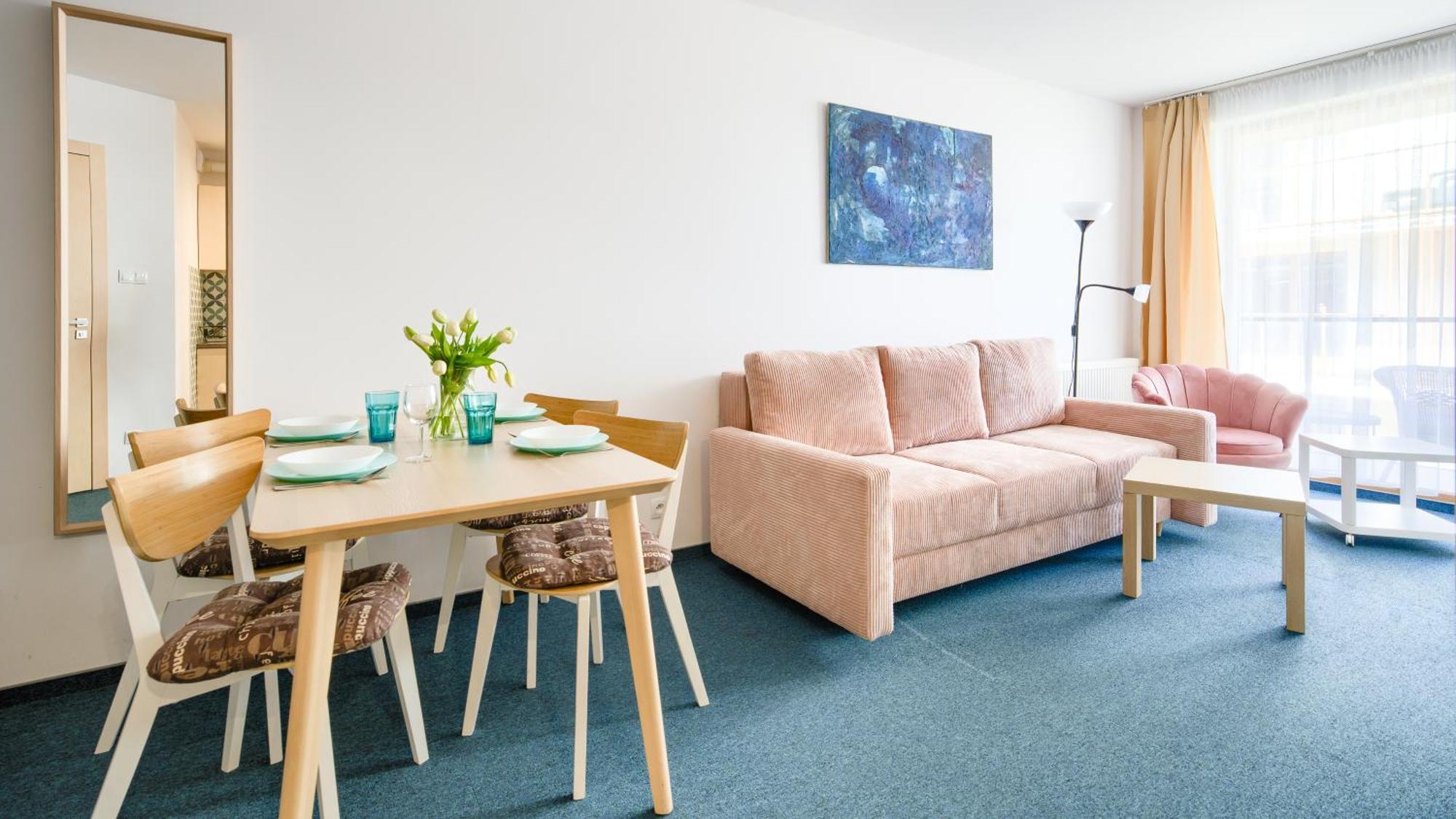 Apartamenty Sun & Snow Kolobrzeg Resorts Z Basenem Exteriör bild