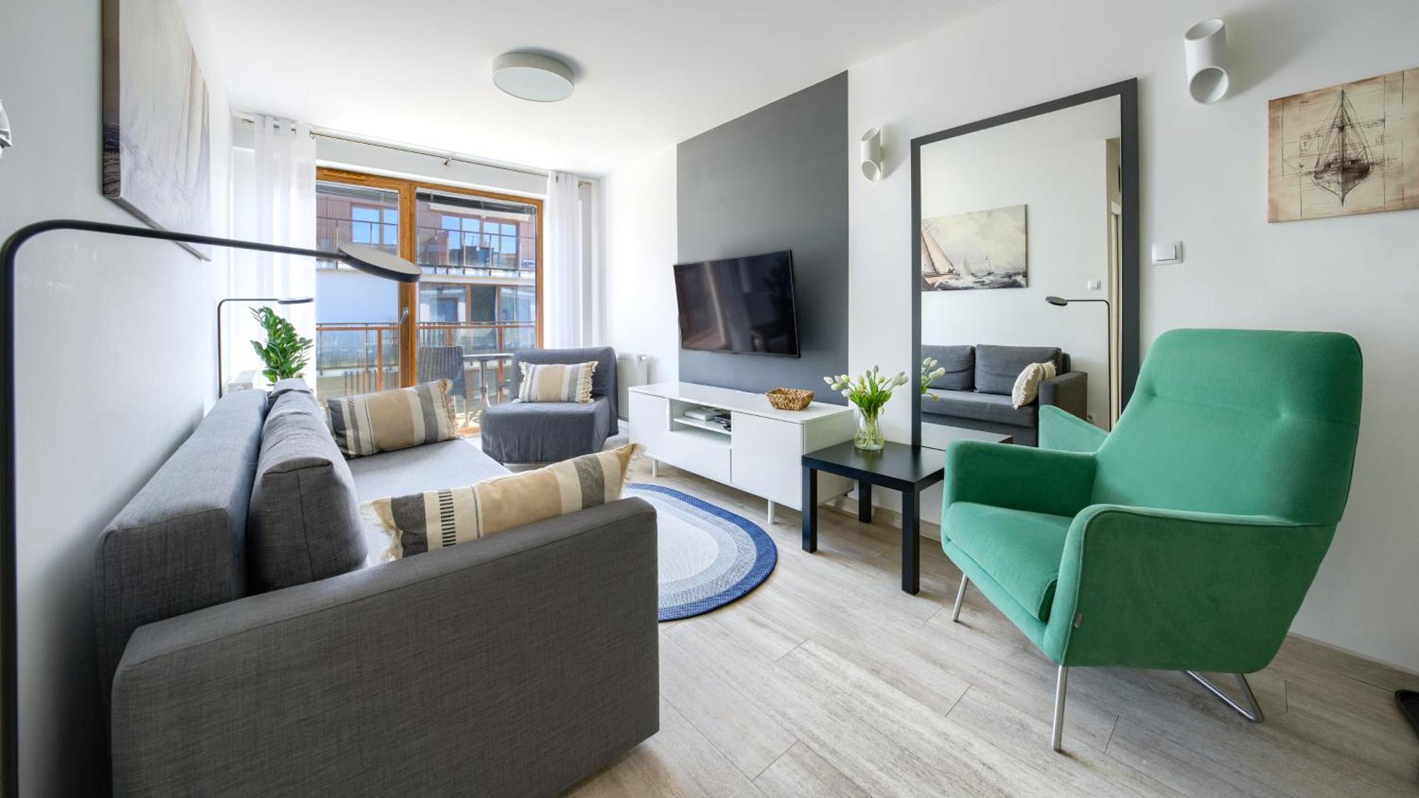 Apartamenty Sun & Snow Kolobrzeg Resorts Z Basenem Exteriör bild