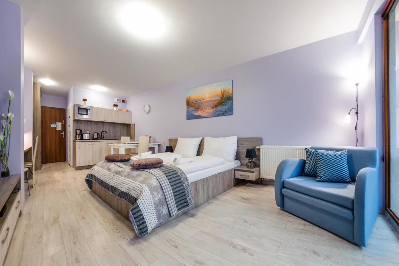 Apartamenty Sun & Snow Kolobrzeg Resorts Z Basenem Exteriör bild